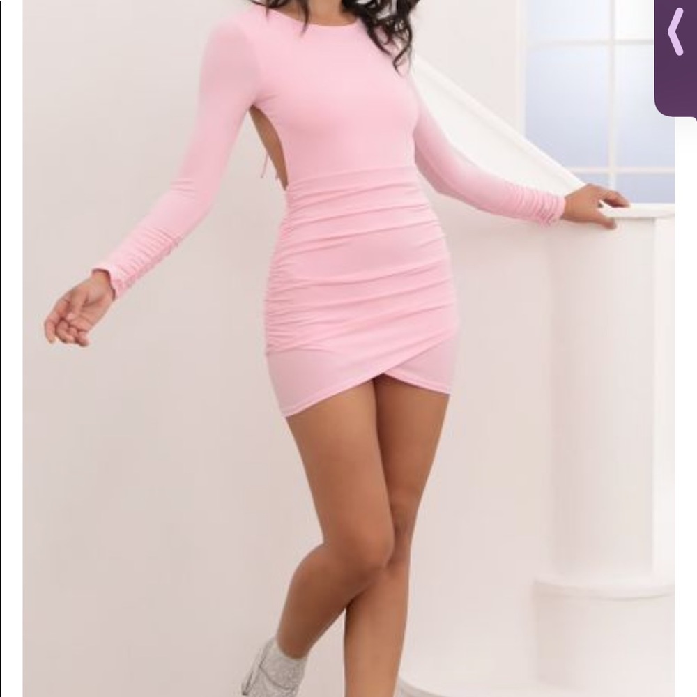 lucy in the sky pink dress